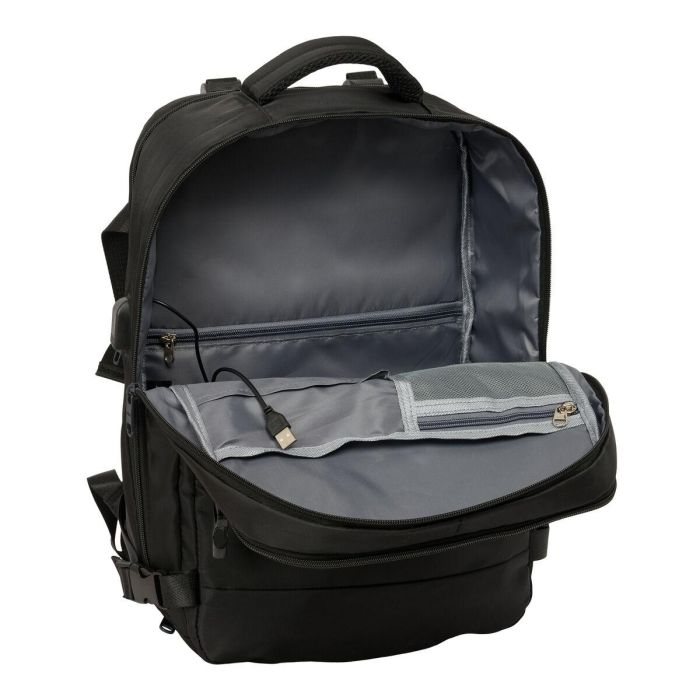 Safta Mochila Viaje Cabina Portatil 15,6'' Real Betis Balompie 29x44x19cm Safta Mochila Viaje Cabina Portatil 15,6'' Real Betis Balompie 29x44x19cm