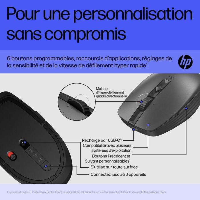 HP 715 Rechargeable Multi-Device Mouse 17 HP 715 Rechargeable Multi-Device Mouse 17