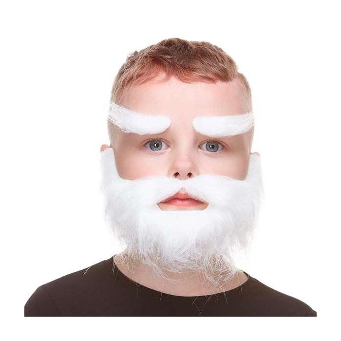 My Other Me Bigote, Barba y Cejas Infantil Papá Noel Talla Única, Edad Mínima 5 Años, Multicolor 0 My Other Me Bigote, Barba y Cejas Infantil Papá Noel Talla Única, Edad Mínima 5 Años, Multicolor 0