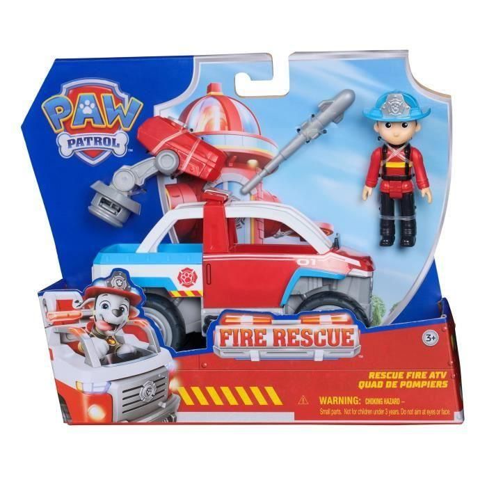 Spin Master Vehículo Fire Rescue Ryder 6073897 Paw Patrol