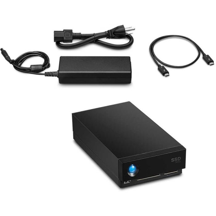 LaCie 1big Dock SSD Pro 4TB Thunderbolt 3 USB 3.1 SSD para Mac & PC - Gris 2 LaCie 1big Dock SSD Pro 4TB Thunderbolt 3 USB 3.1 SSD para Mac & PC - Gris 2