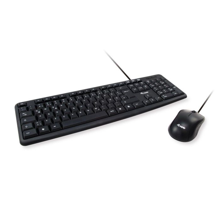 Equip Keyboard Mouse Included USB Qwerty Italian Black