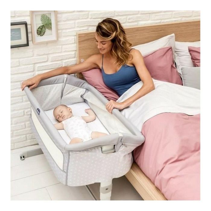 Chicco Next2Me Dream Silver - Cuna de Colecho para Bebés. Permite Dormir Cerca de los Padres y Garantiza Mayor Seguridad 1 Chicco Next2Me Dream Silver - Cuna de Colecho para Bebés. Permite Dormir Cerca de los Padres y Garantiza Mayor Seguridad 1