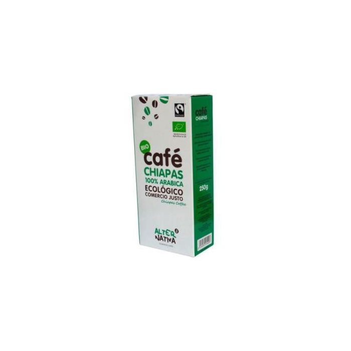 ALTERNATIVA 3 Café Chiapas 100% Arábica Ecológico de Comercio Justo Tueste Natural 250g