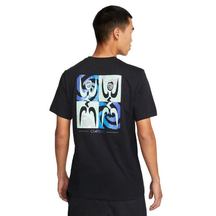 Camiseta de Manga Corta Hombre Nike Negro 4