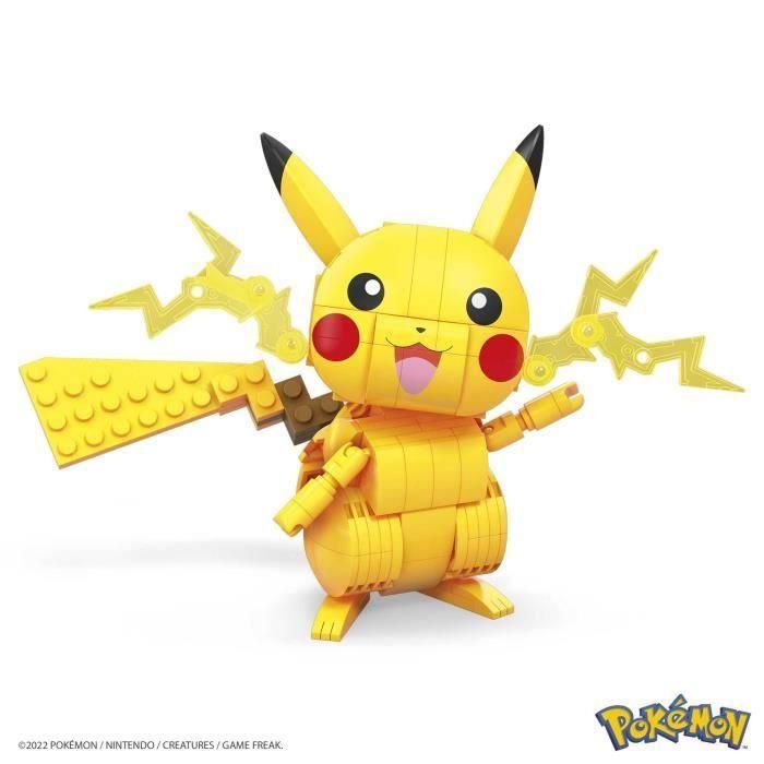 Juego construccion mega bloks pokemon figura pikachu. 10 cm 2 Juego construccion mega bloks pokemon figura pikachu. 10 cm 2