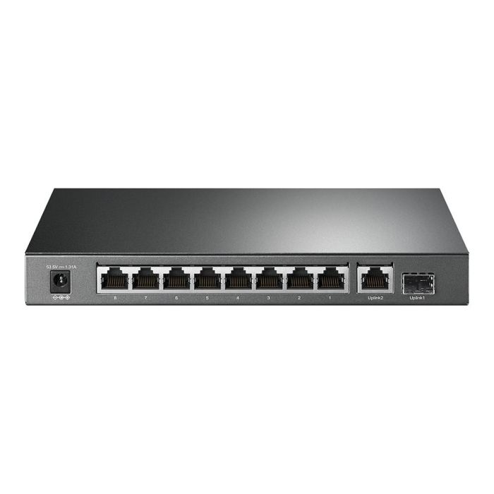 TP-LINK TL-SG1210P Switch Gigabit Ethernet 8 Puertos PoE+ 9 Puertos Totales 10/100/1000Mbps Gris 1