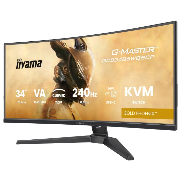 Iiyama Monitor Curvo G-MASTER GOLD PHOENIX 34" 240 Hz Panel VA 0,4 ms