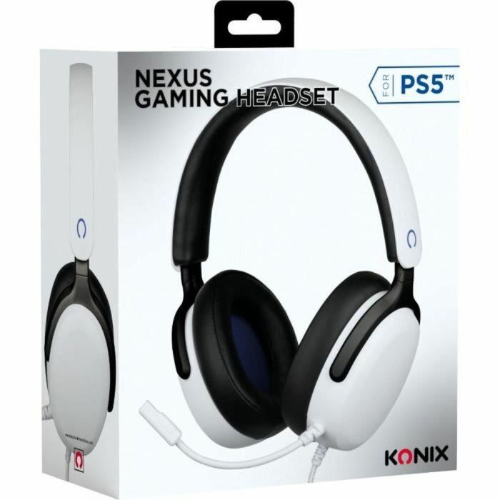 Auriculares con Micrófono KONIX Blanco 8 Auriculares con Micrófono KONIX Blanco 8