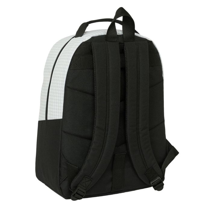 Safta Mochila Escolar con Carro Protection Real Madrid 1ª Equipación 24/25 - 420x320x150 mm 1