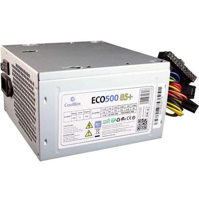 COOLBOX FUENTE ALIMENTACION ATX ECO-500 85+ (80+ BRONZE) 2