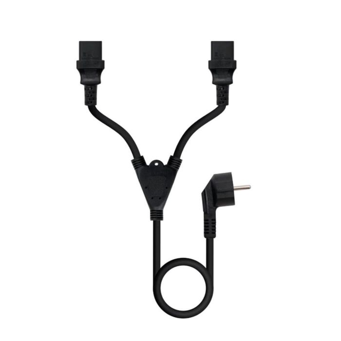 NANOCABLE CABLE ALIMENTACION CEE7/M - 2XC13/H, 1.8 M 0 NANOCABLE CABLE ALIMENTACION CEE7/M - 2XC13/H, 1.8 M 0