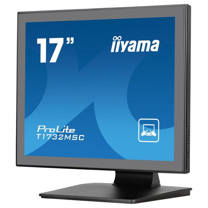 Iiyama ProLite T1732MSC-B1SAG Monitor táctil de 17" (43.2 cm) 1280x1024 5:4 LED, Multi-Touch, HDMI, DisplayPort, 5ms, Negro - Retail
