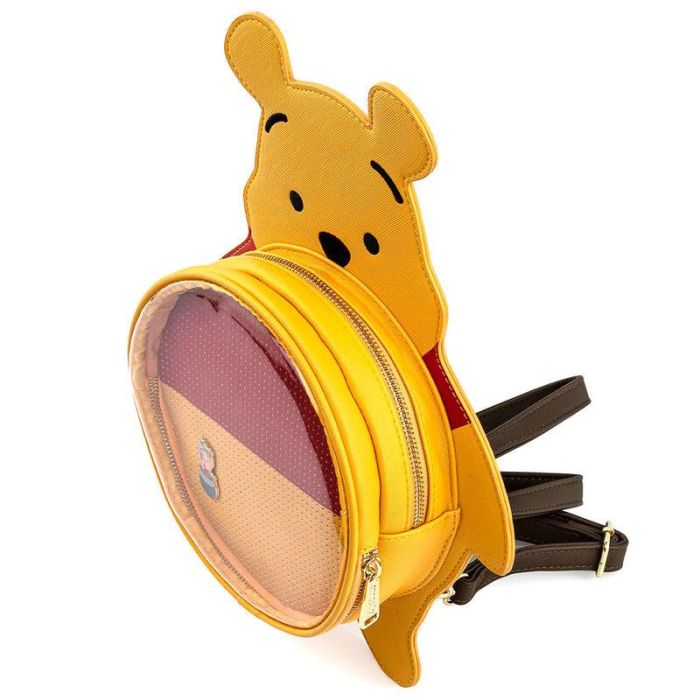 Loungefly Mochila Coleccionista de Pines Disney Winnie The Pooh con Pin Exclusivo de Piglet 3 Loungefly Mochila Coleccionista de Pines Disney Winnie The Pooh con Pin Exclusivo de Piglet 3