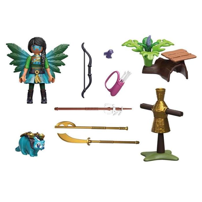 Knight fairy con mapache playmobil adventures of ayuma 3 Knight fairy con mapache playmobil adventures of ayuma 3