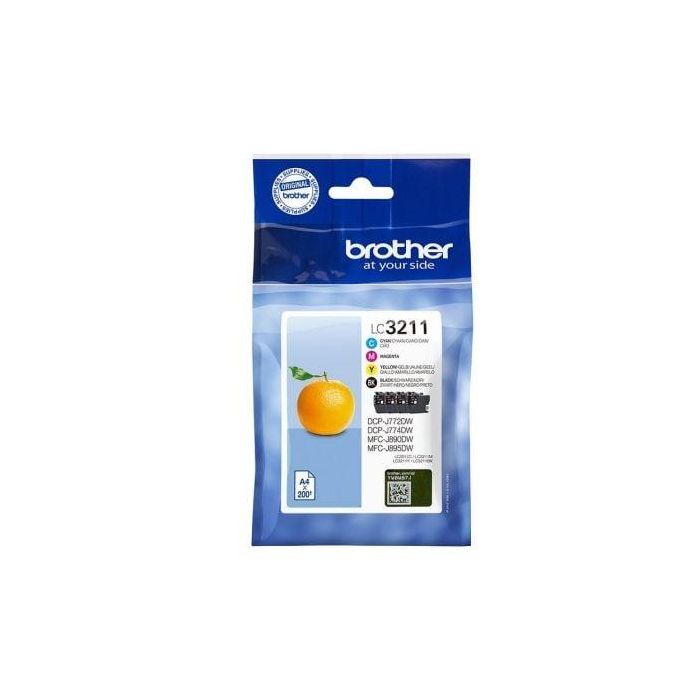 Brother Tinta Bk - C - M - Y Mfcj890Dw, Mfcj895Dw Pack De 4 Brother Tinta Bk - C - M - Y Mfcj890Dw, Mfcj895Dw Pack De 4