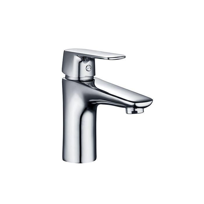 Edouard Rousseau Grifo Monomando de Lavabo Dunedin Moderno, Ahorro de Agua, Cartucho Cerámico Ø35mm, Cuerpo Latón, 5 Años Garantía