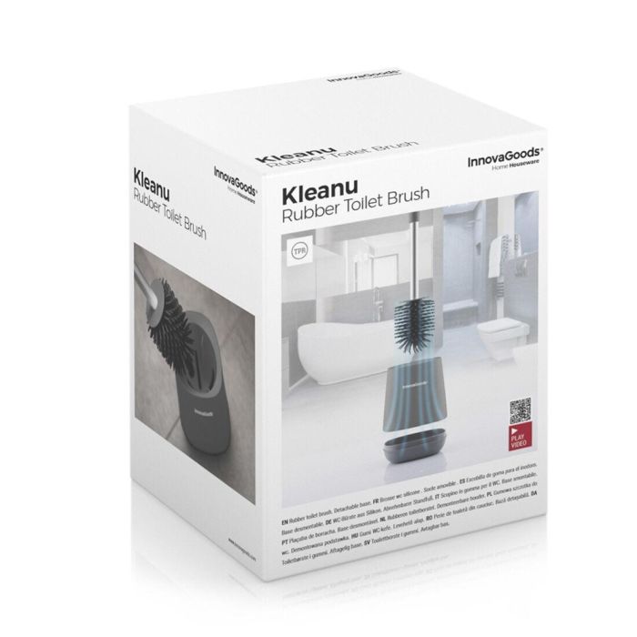 Escobilla de Goma para el Inodoro Kleanu InnovaGoods 7 Escobilla de Goma para el Inodoro Kleanu InnovaGoods 7