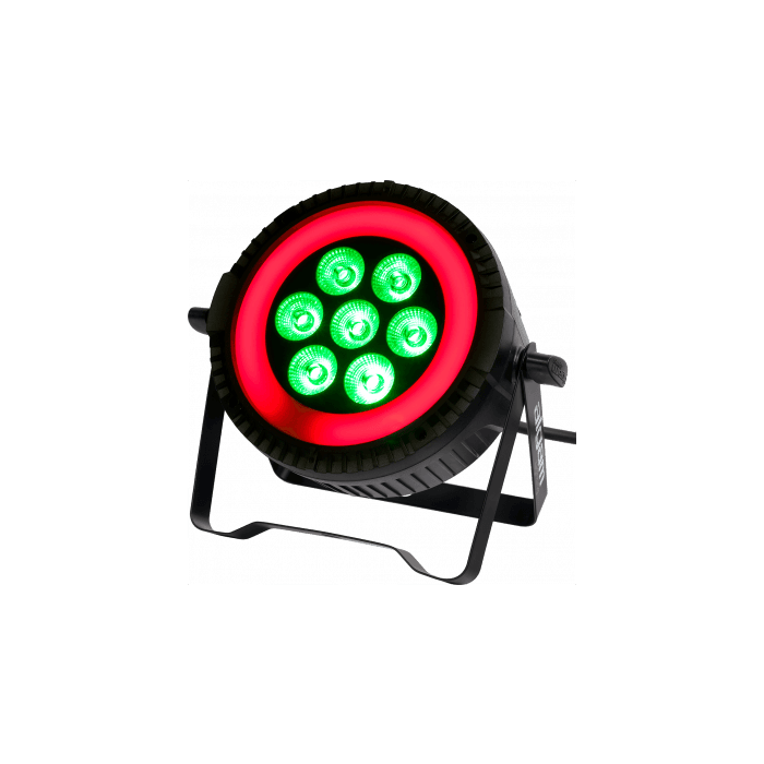 Par Led 7X6W Rgbw + Anillo Led