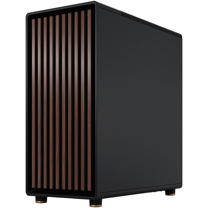 Fractal Design North Midi Tower PC Caja Negra Charcoal Black Window Clear ATX Micro ATX Mini ITX Acero Vidrio Templado 5
