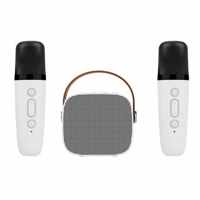 Altavoz Bluetooth Portátil PcCom Essential Blanco 3