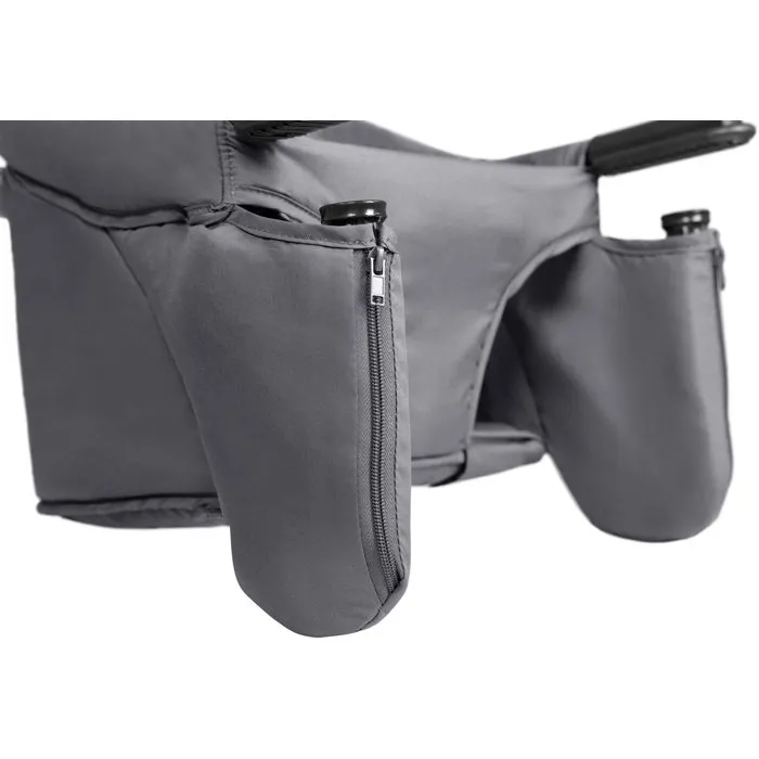 HAUCK Asiento de Mesa Móvil Fix N Sit para Niños de 6 meses a 15 kg, 37 x 42 x 32 cm, Gris Oscuro - AABYJ61345