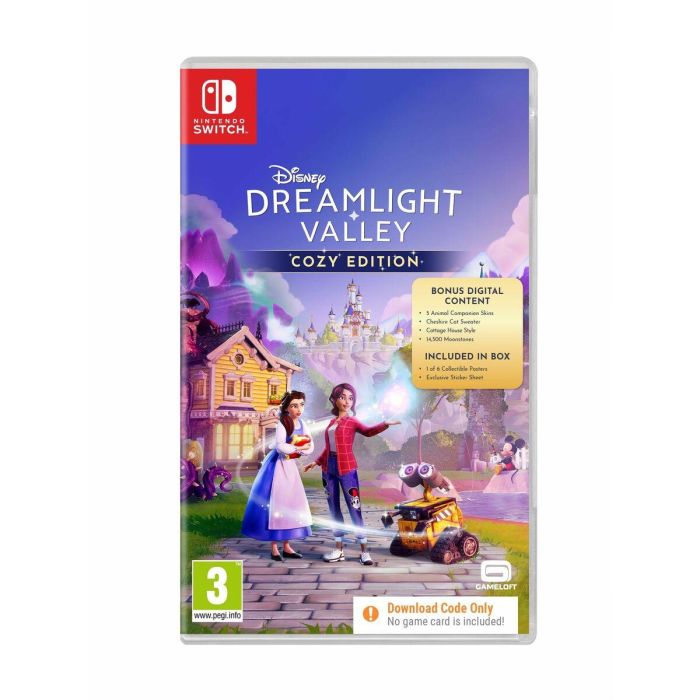 Disney Dreamlight Valley Cozy Edition - Juego para Nintendo Switch (código en una caja)