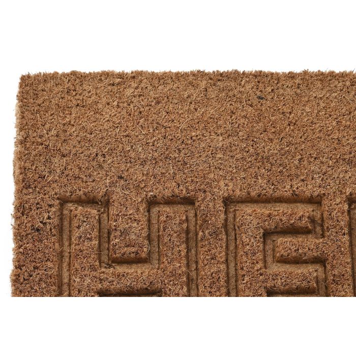 DKD Home Decor Felpudo Marron Coco Goma 45 x 75 cm (2 Unidades) 2.3 cm 1