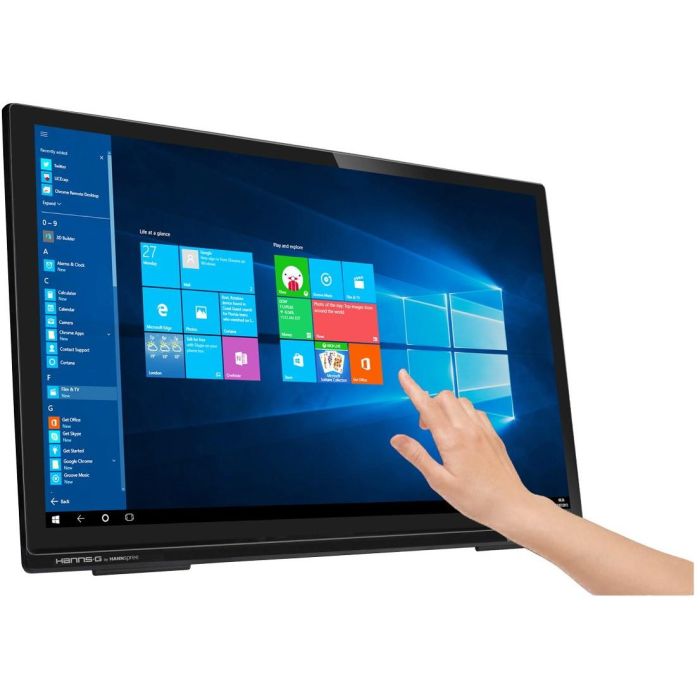 Hannspree Monitor Táctil HT273HPB 27 Pulgadas Full HD IPS HDMI 10 Puntos Táctiles 8ms Negro 14