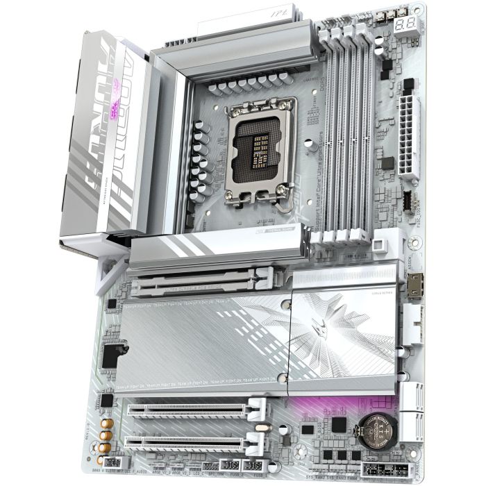 GIGABYTE AORUS B860 AORUS ELITE WIFI7 ICE Placa Base Intel B860 LGA 1851 ATX, DDR5 hasta 9200MHz, PCIe 5.0, Wi-Fi 7, LAN 2.5G, USB 4 3 GIGABYTE AORUS B860 AORUS ELITE WIFI7 ICE Placa Base Intel B860 LGA 1851 ATX, DDR5 hasta 9200MHz, PCIe 5.0, Wi-Fi 7, LAN 2.5G, USB 4 3