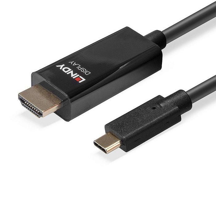 Lindy 10m USB Type C to HDMI 4K60 Adapter Cable with HDR 4 Lindy 10m USB Type C to HDMI 4K60 Adapter Cable with HDR 4