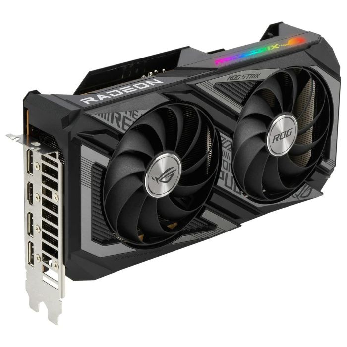 ASUS ROG STRIX RX6600XT O8G Gaming ASU4711081332770 - Tarjeta Gráfica AMD Radeon RX 6600 XT 8GB GDDR6 18