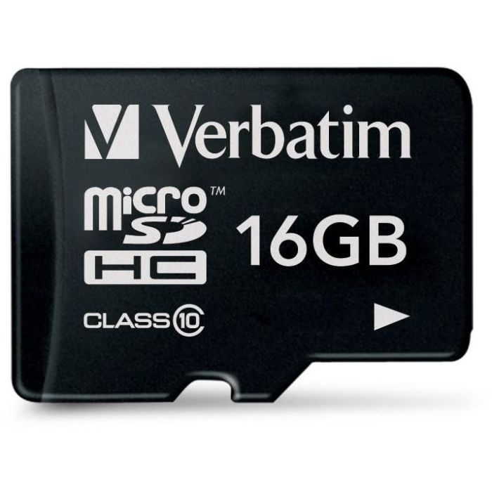 Verbatim Tarjeta Micro SDHC 16GB Clase 10 0 Verbatim Tarjeta Micro SDHC 16GB Clase 10 0