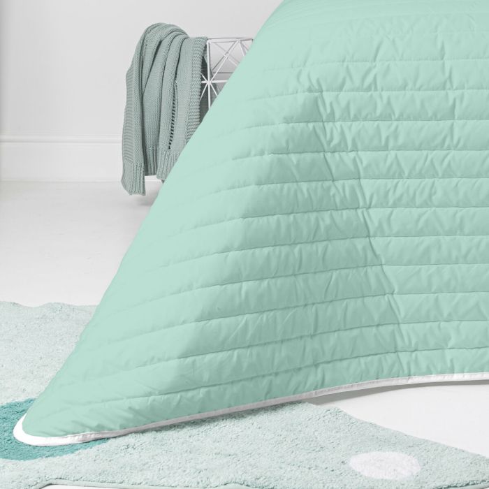 Colcha HappyFriday Basic Kids Dash Menta 180 x 260 cm 3