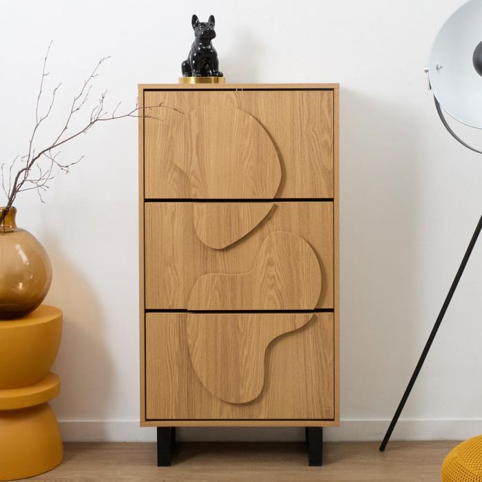 Mueble Zapatero 3 Piezas Calypso Home Deco Factory 5 Mueble Zapatero 3 Piezas Calypso Home Deco Factory 5