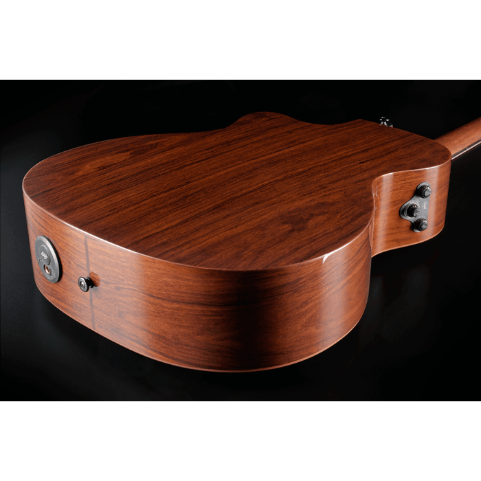 LAG Guitarra Acústica Auditorium Cutaway A/E Blue Wave 2 Lag 6