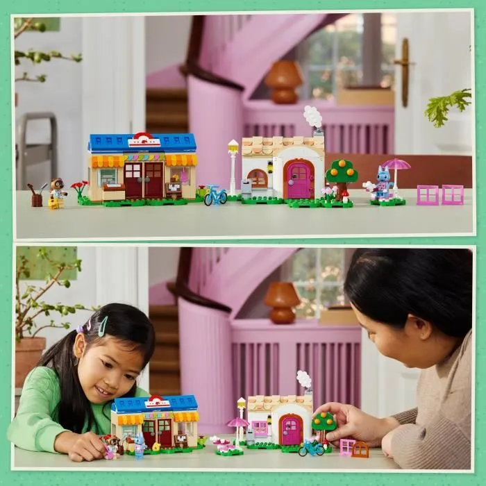 Lego Animal Crossing MiniNook y casa de Minina Set de Construcción 535 Piezas Juguete para Niños y Niñas 7+ Años 4 Lego Animal Crossing MiniNook y casa de Minina Set de Construcción 535 Piezas Juguete para Niños y Niñas 7+ Años 4