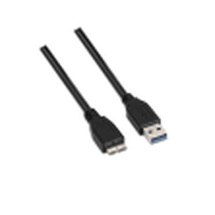 Cable USB Aisens Negro 2 m (1 unidad)