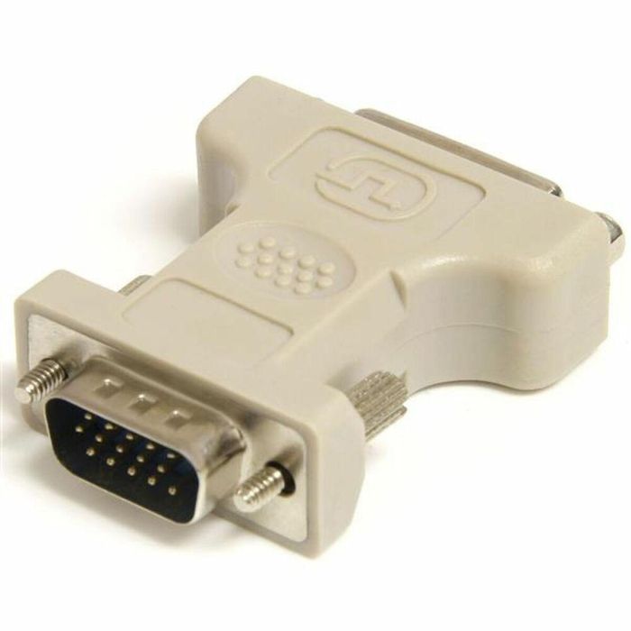 Adaptador DVI a VGA Startech DVIVGAFM Negro Beige 1 Adaptador DVI a VGA Startech DVIVGAFM Negro Beige 1