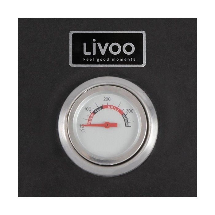 Livoo GS149 Horno de Pizza de Acero Inoxidable para Barbacoa de Gas o Carbón - 33,5 x 27,5 cm 4