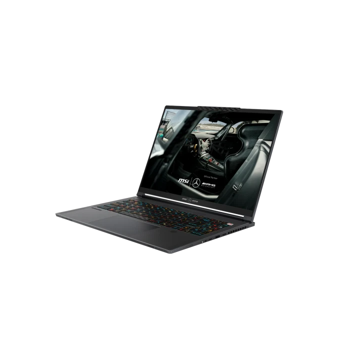 MSI Portatil Stealth 16 Mercedesamg A1Vgg-298Es. 16" Oled Qhd+ (2560X1600) 240Hz,. Ultra 9 Processor 185H. Nvidia Geforce Rtx 4070, Gddr6 8Gb. Ddr5 16Gb*2. Win 11 Home Adv. Gray 1