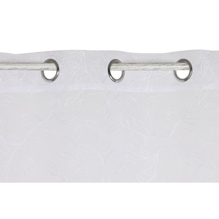 Cortina Urban DKD Home Decor Blanco 260 x 140 cm (2 Unidades) 1