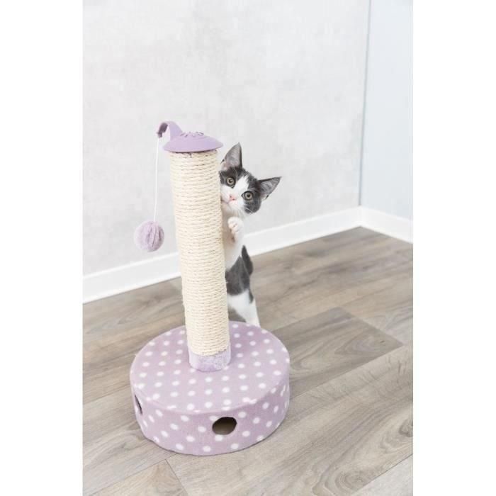 Rascador para Gatos Trixie Junior Polar Morado Lila Ø 6,5 cm 47 cm 1