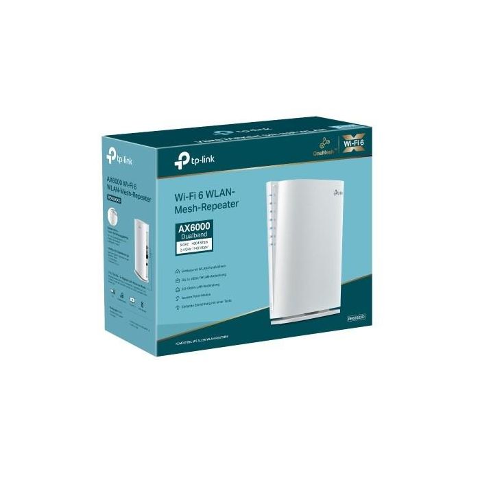 TP-Link WL-Repeater RE6000XD (AX6000 Wi-Fi Range Extender) 4