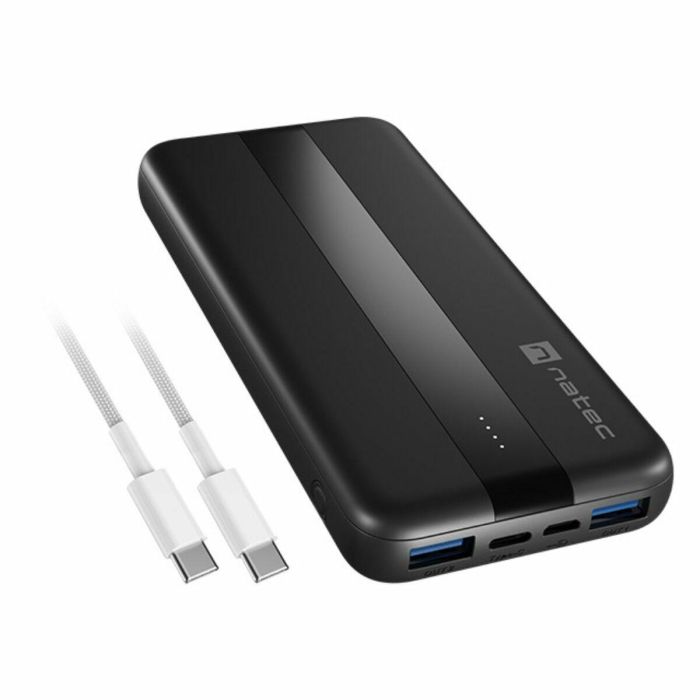 Powerbank Natec NPB-2294 Negro 10000 mAh 0 Powerbank Natec NPB-2294 Negro 10000 mAh 0