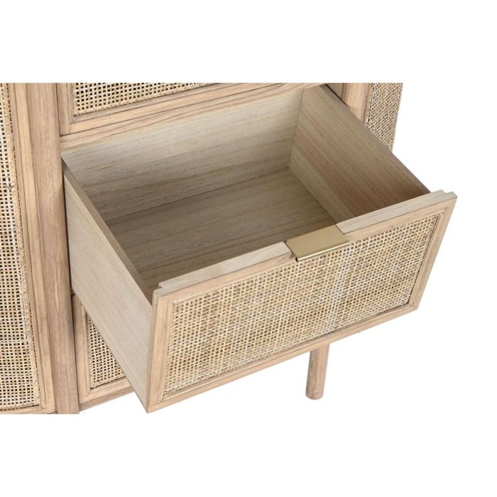 Cajonera Home ESPRIT Natural Madera de caucho Moderno 80 x 39 x 80 cm 3