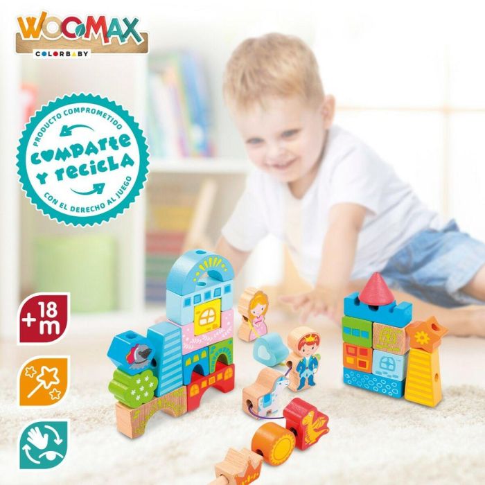 Juego de Construcción Woomax 32 Piezas (6 Unidades) 3