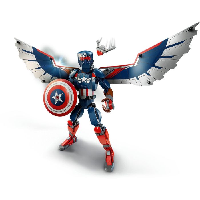 Lego Juego de Construcción Marvel Super Heroes Capitán América. Set de Ladrillos de Construcción Juguete para Niños y Coleccionistas 8+ Años 3 Lego Juego de Construcción Marvel Super Heroes Capitán América. Set de Ladrillos de Construcción Juguete para Niños y Coleccionistas 8+ Años 3