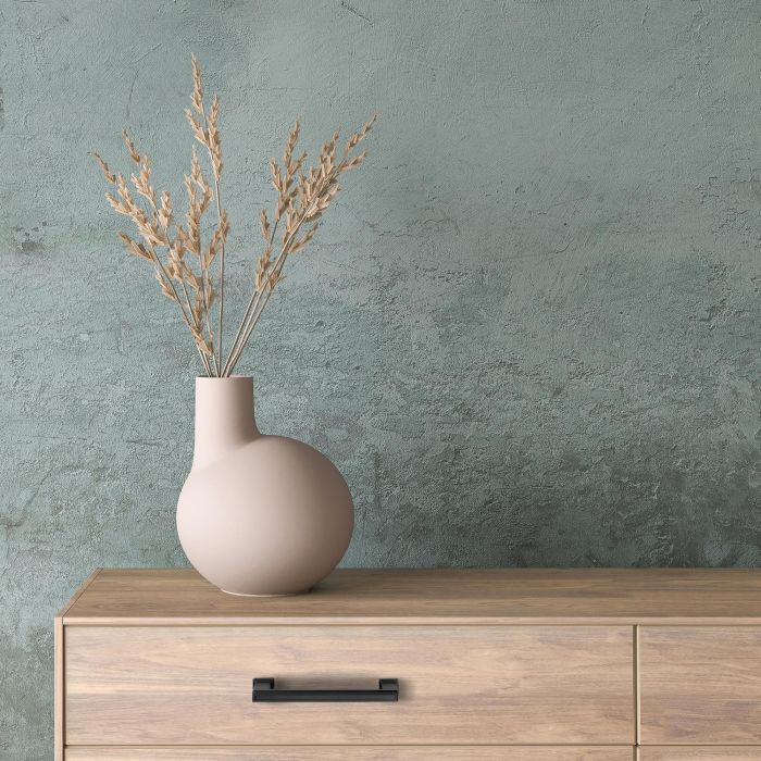 Emuca Lote de 5 tiradores para mueble Tanger, L147.5mm, intereje 128mm, Zamak, Pintado negro 2