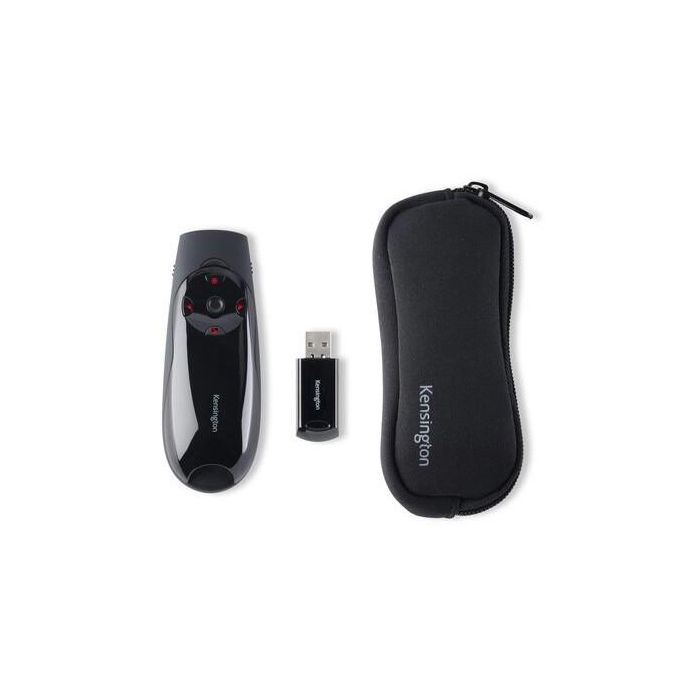 Kensington Expert Puntero Láser Rojo - Conexión Inalámbrica USB, Alcance 45M, Control de Presentaciones 11 Kensington Expert Puntero Láser Rojo - Conexión Inalámbrica USB, Alcance 45M, Control de Presentaciones 11